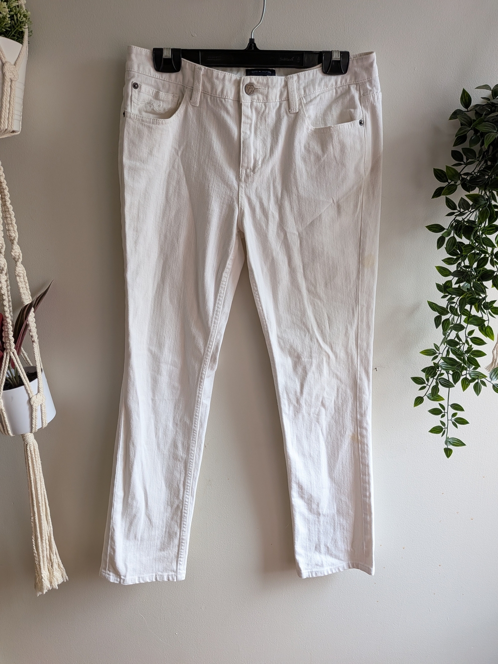 Tommy Hilfiger White Women's Jeans